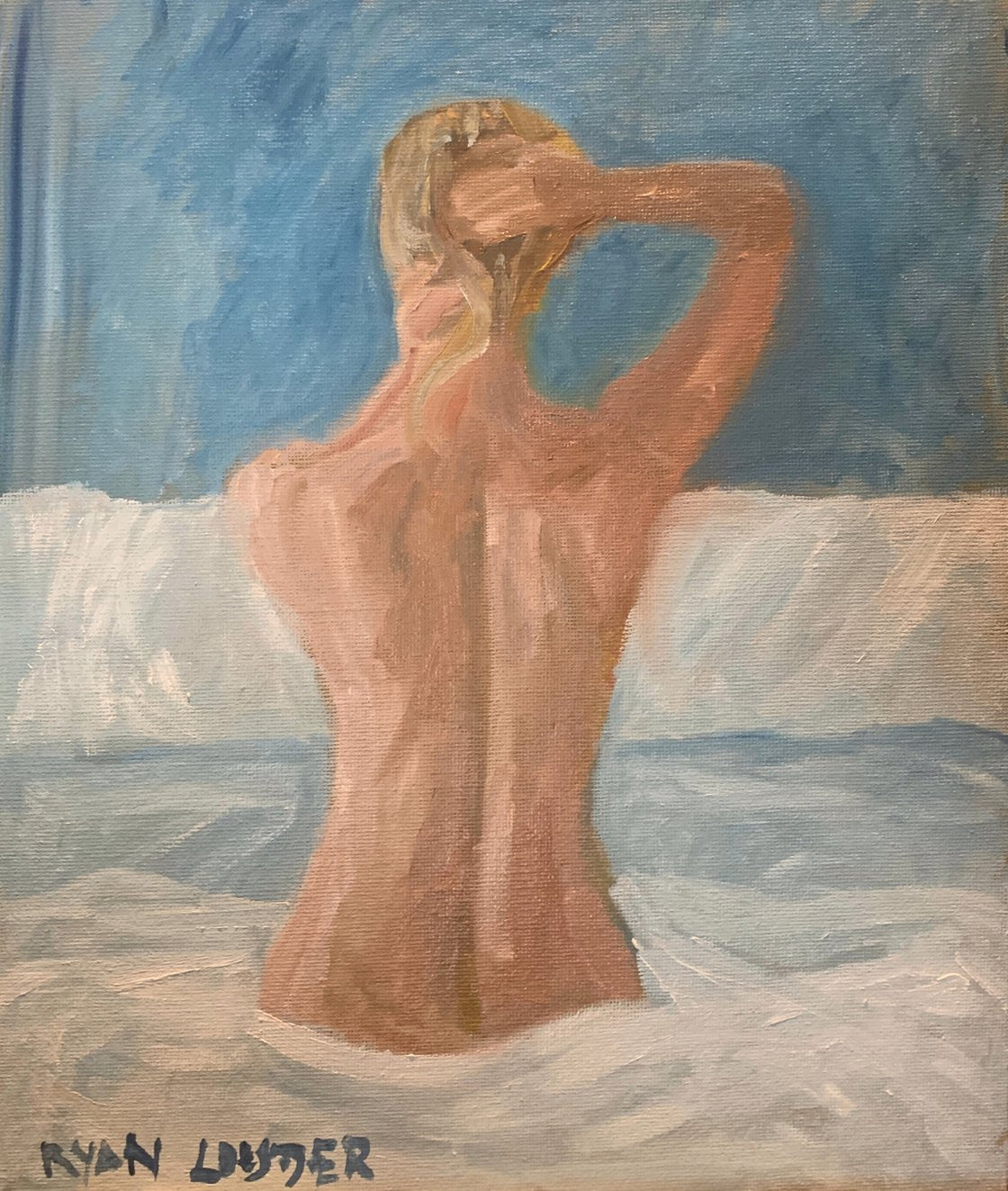 A painting titled 'Cotton Sheets by Ryan  Louder' by Ryan Louder