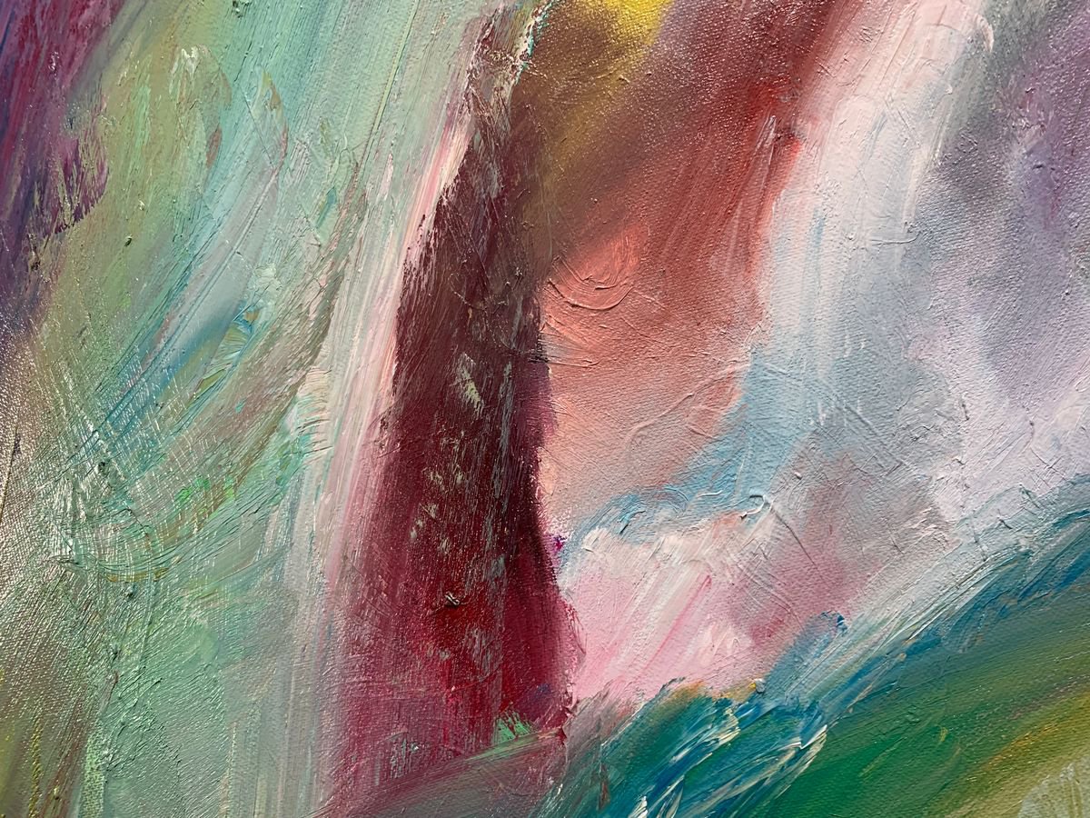 Multi Dimensional Waves - close-up-artwork
