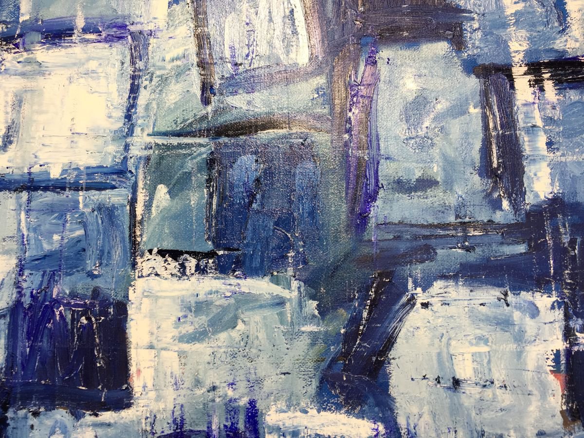Blue - close-up-artwork