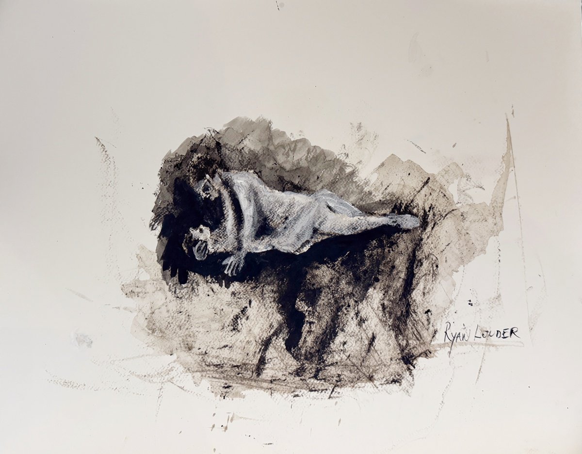 The Embrace by Ryan Louder - Hahnemühle German Etching Fine Art Print