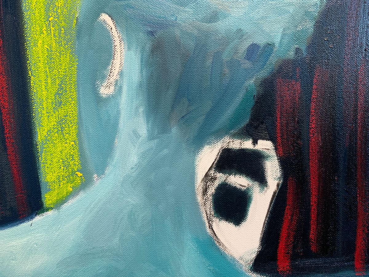 Blue Door Red Door - close-up-artwork