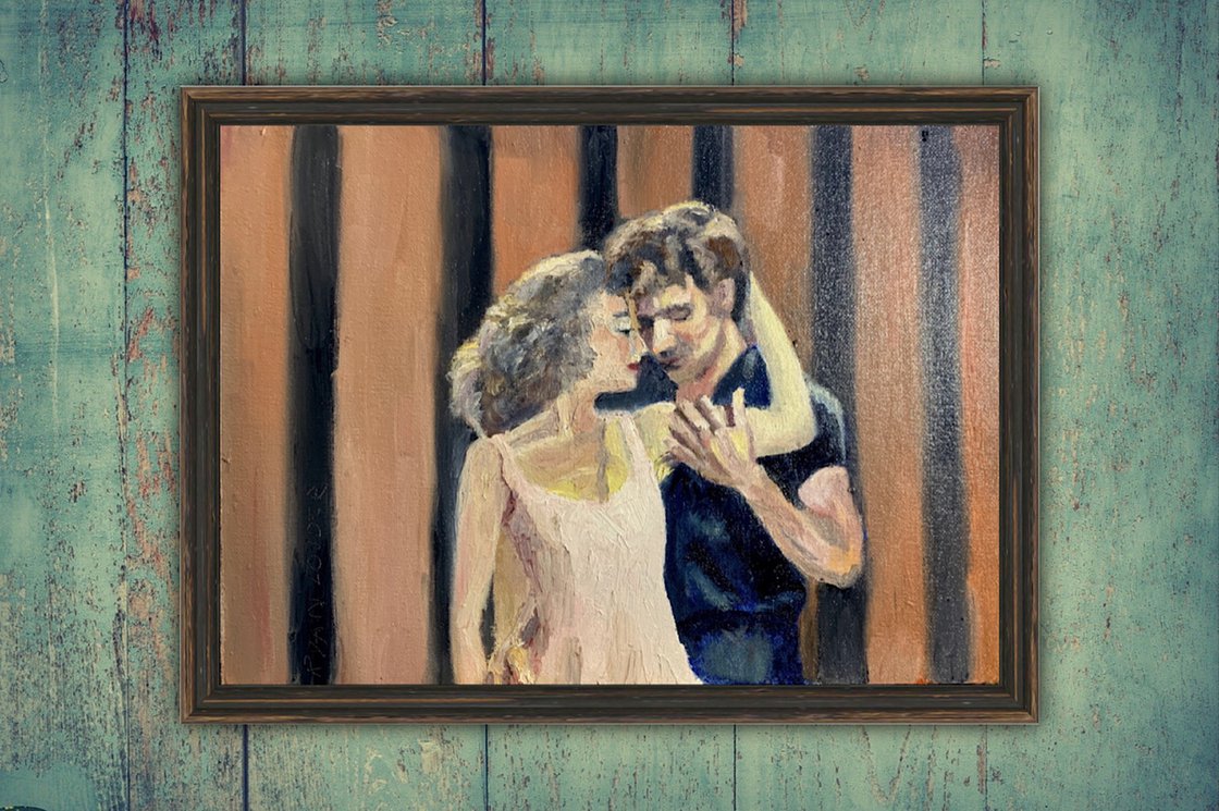 A painting titled 'Time Of My Life by Ryan  Louder' by Ryan Louder