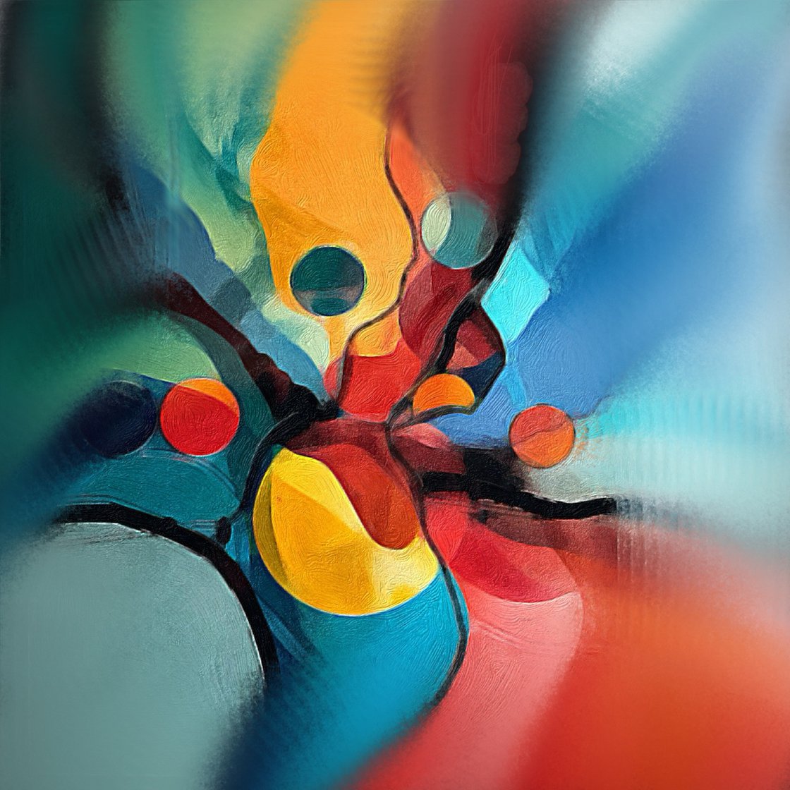 A painting titled 'The Turning Point by Ryan  Louder' by Ryan Louder