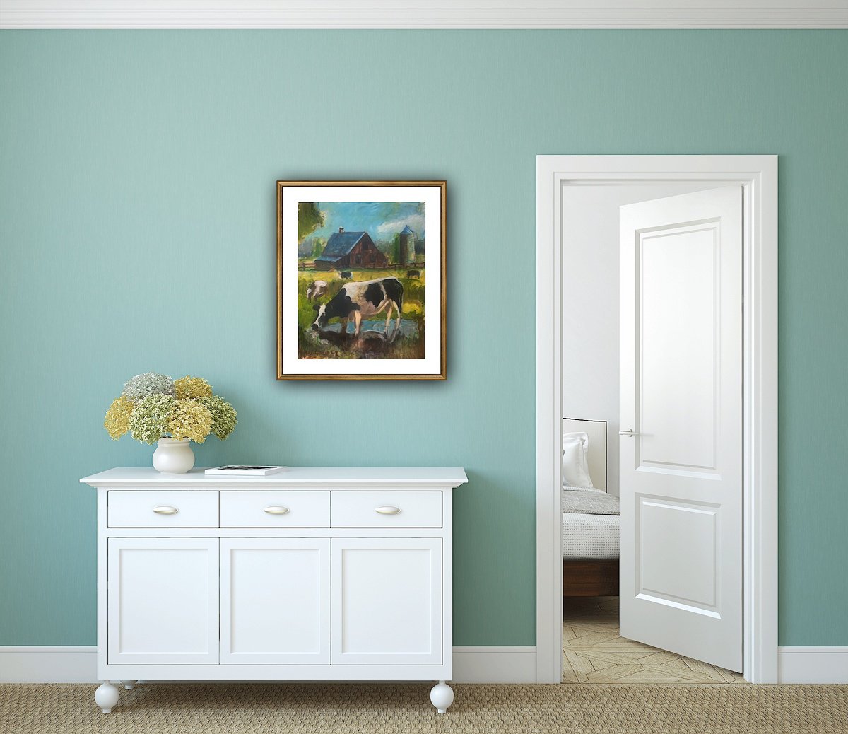 Cows On The Farm - in-context-home
