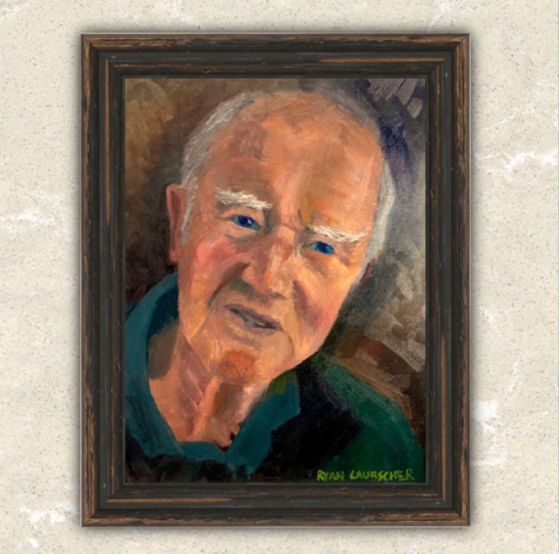 Dad by Ryan Louder - Hahnemühle German Etching Fine Art Print
