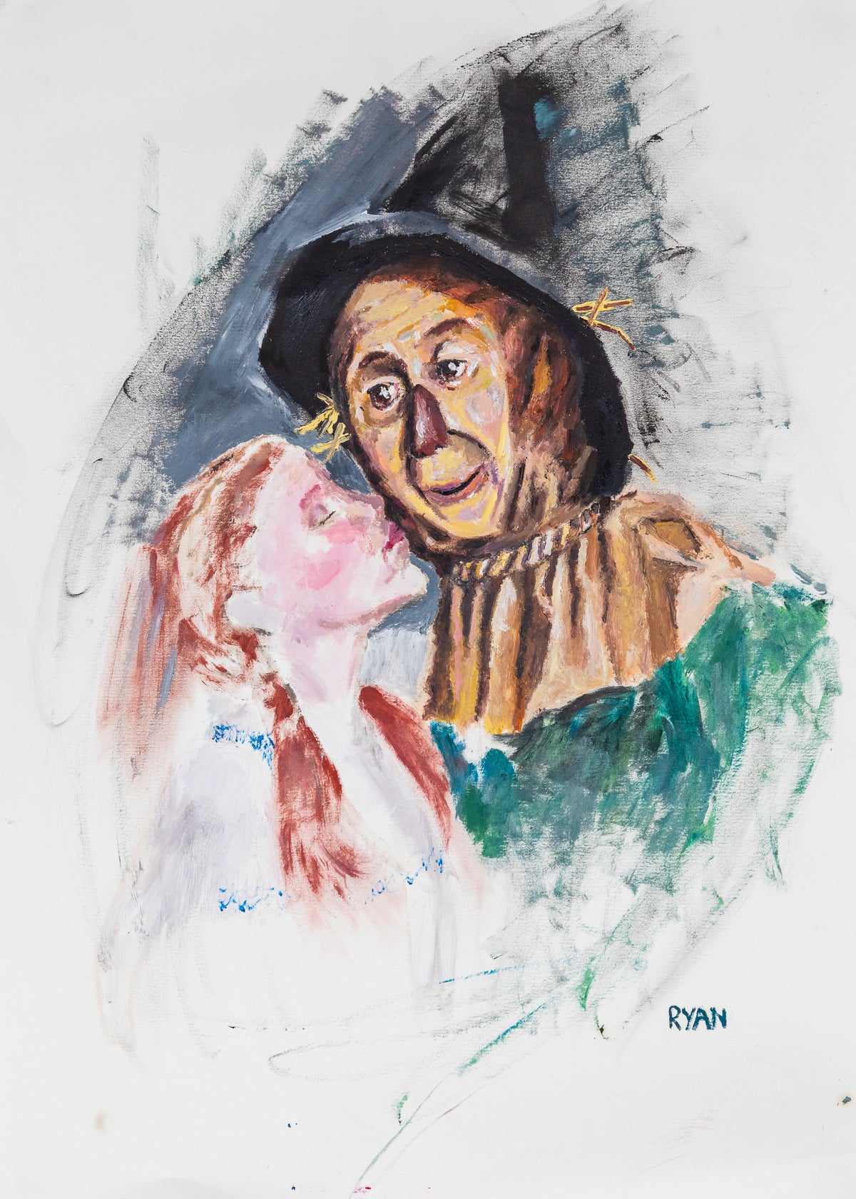 Dorothy & Scarecrow by Ryan Louder