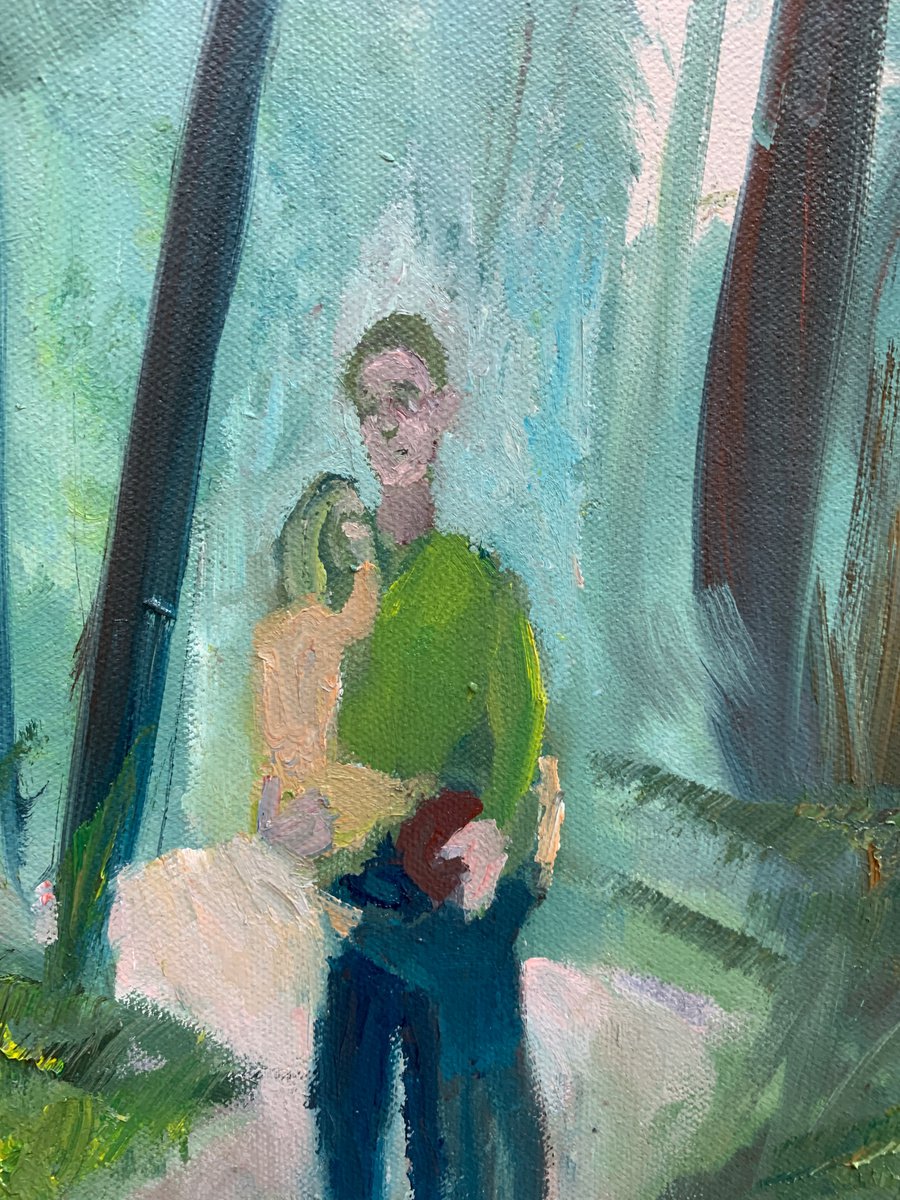 His Last Walk - close-up-artwork