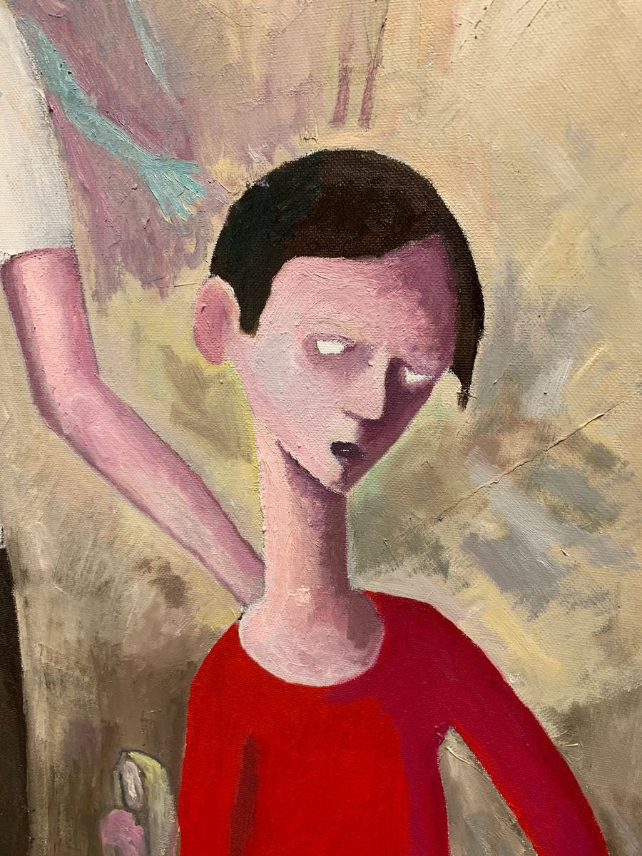 The Boy With Fog In His Eyes - close-up-artwork