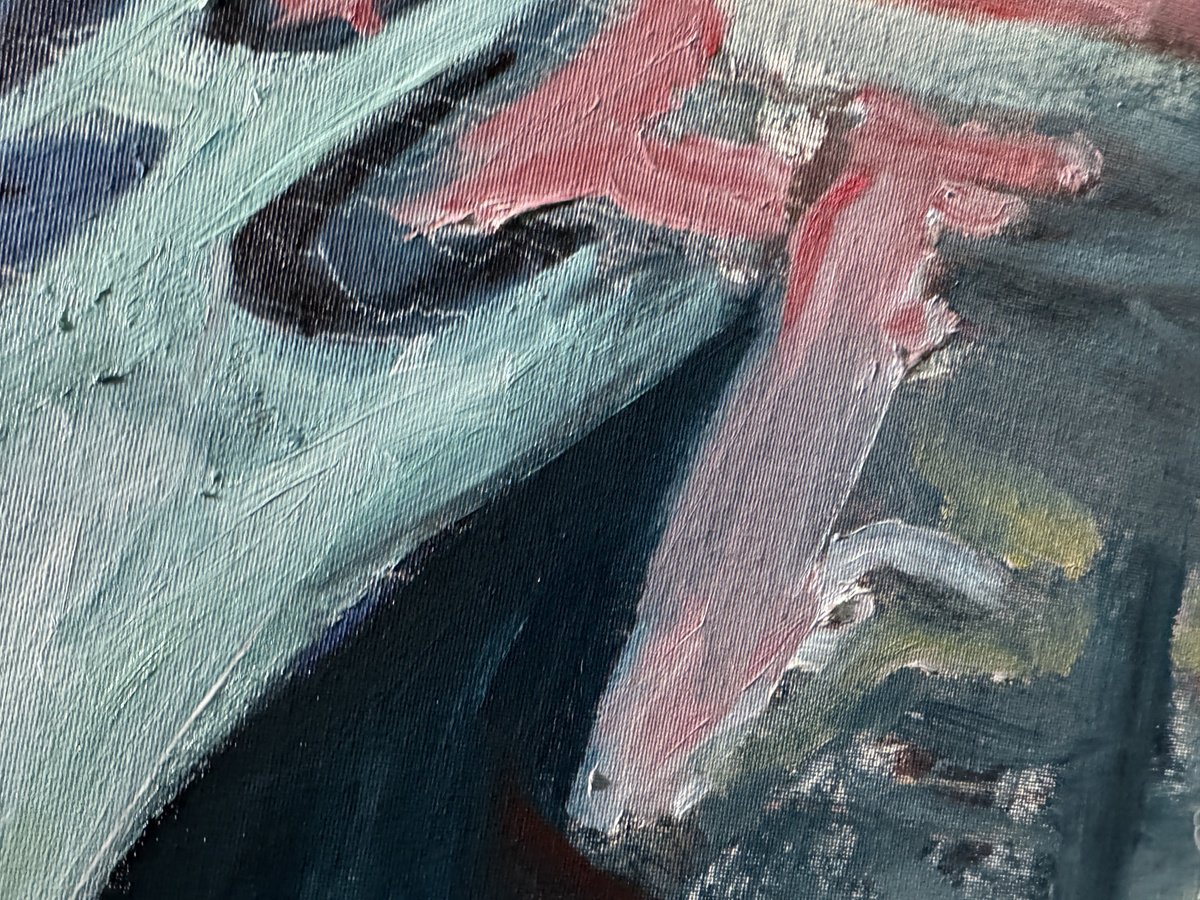 Storm At Sea - close-up-artwork