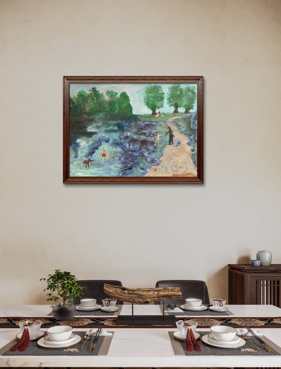 Picnic By The River - in-context-home