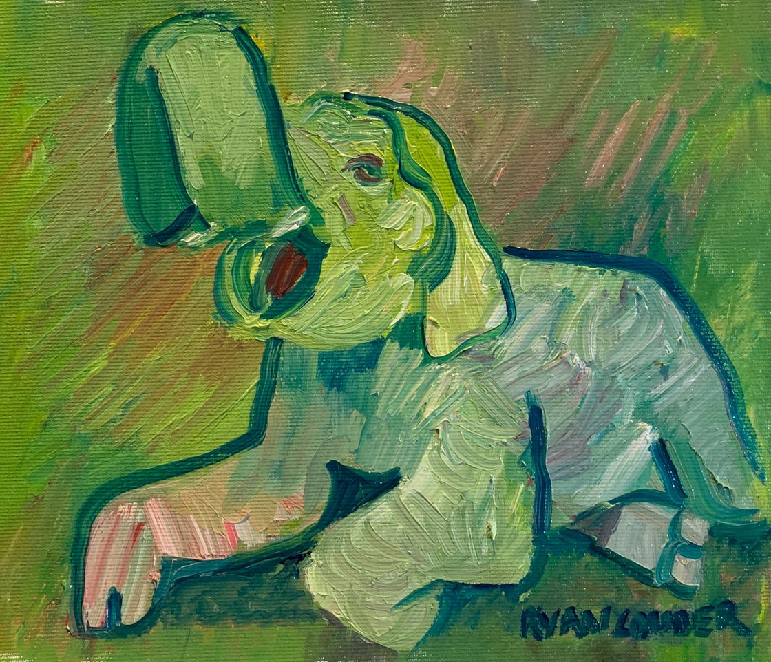 Elephant Resting by Ryan Louder - Hahnemühle German Etching Fine Art Print