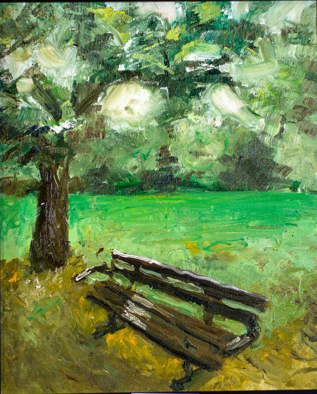 A painting titled 'The Seat' by London Paintings