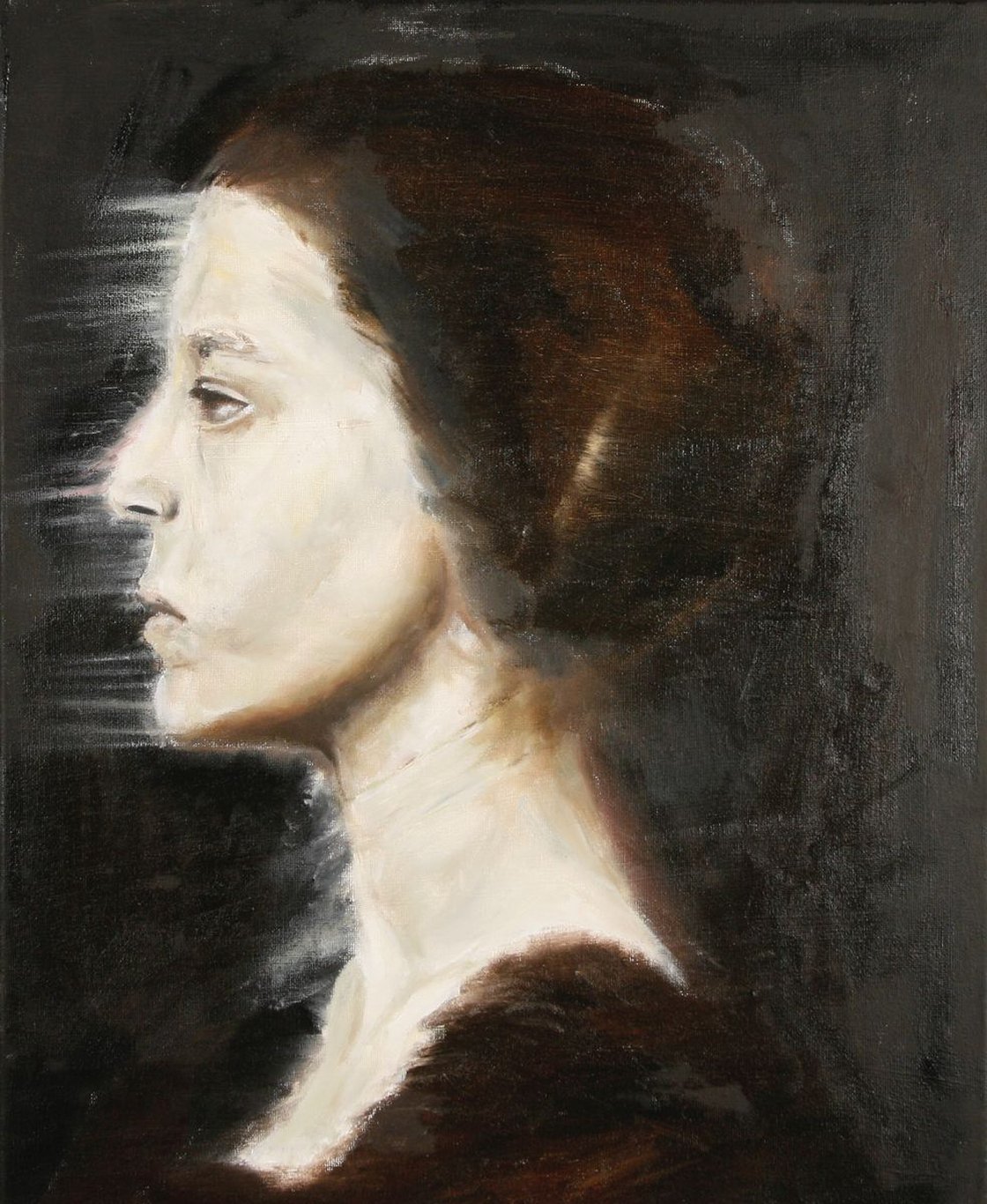 Woman by Ryan Louder - Hahnemühle German Etching Fine Art Print
