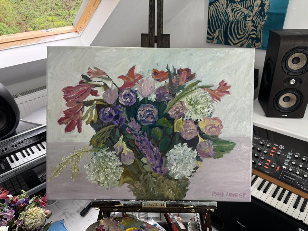 Flowers On A White Table No.2 - in-context-studio