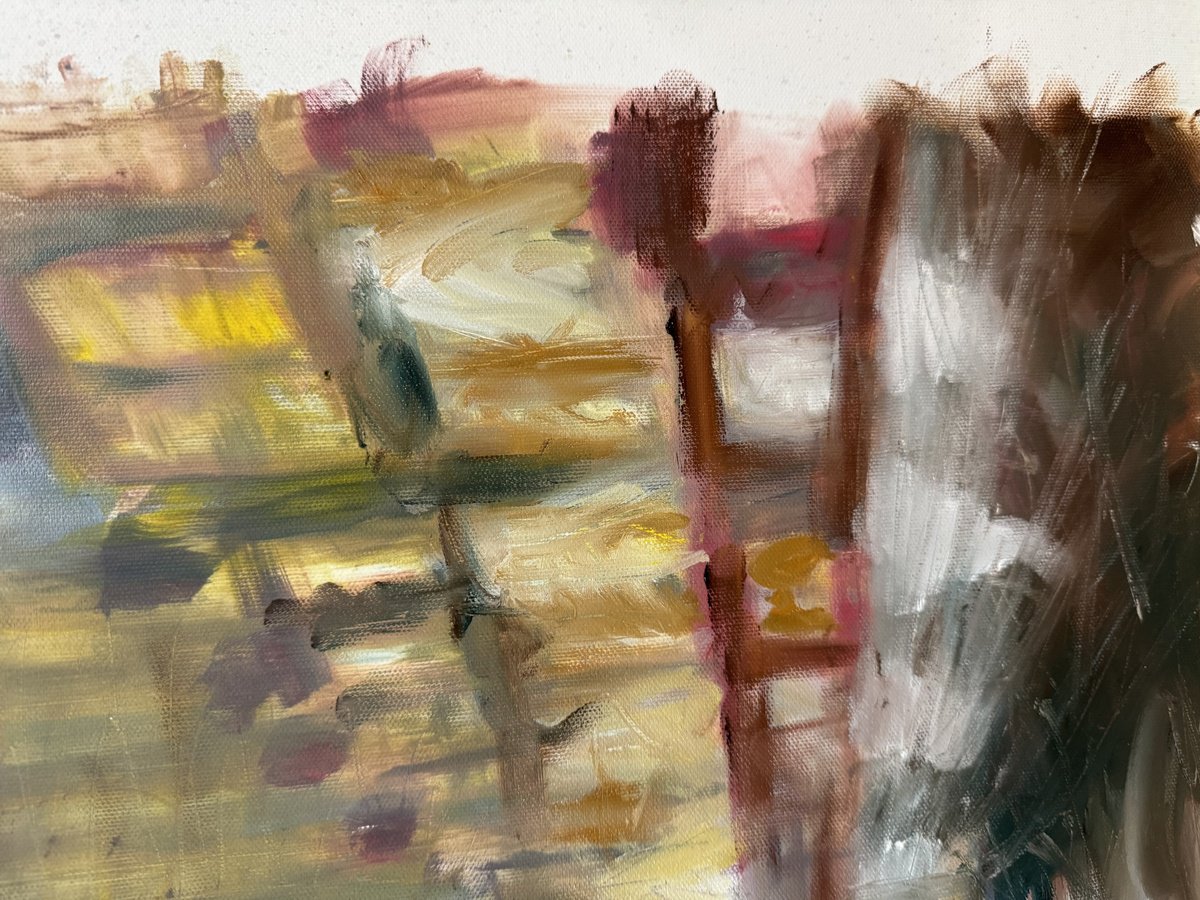 London In The Rain - close-up-artwork