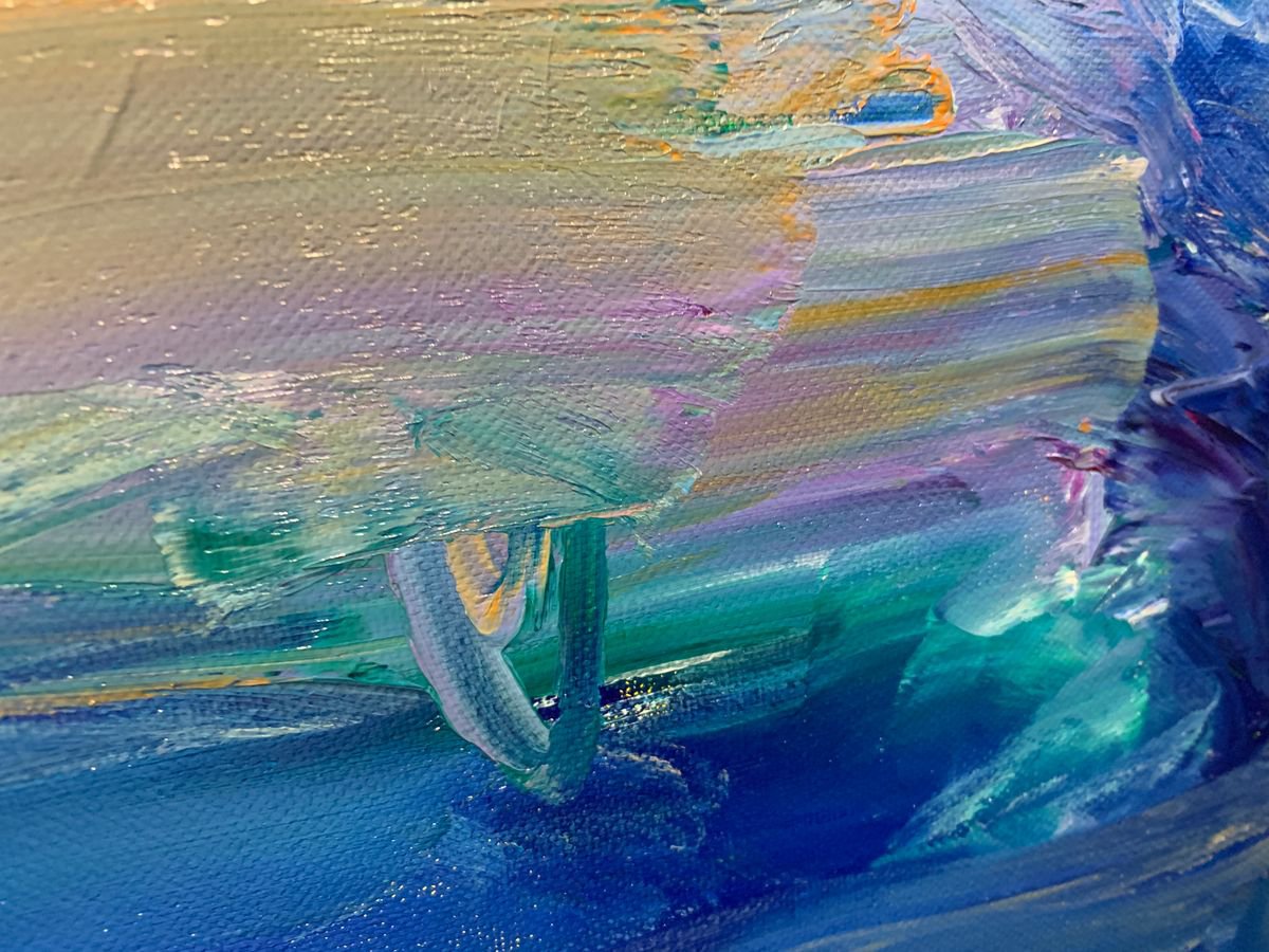 Multi Dimensional Waves - close-up-artwork