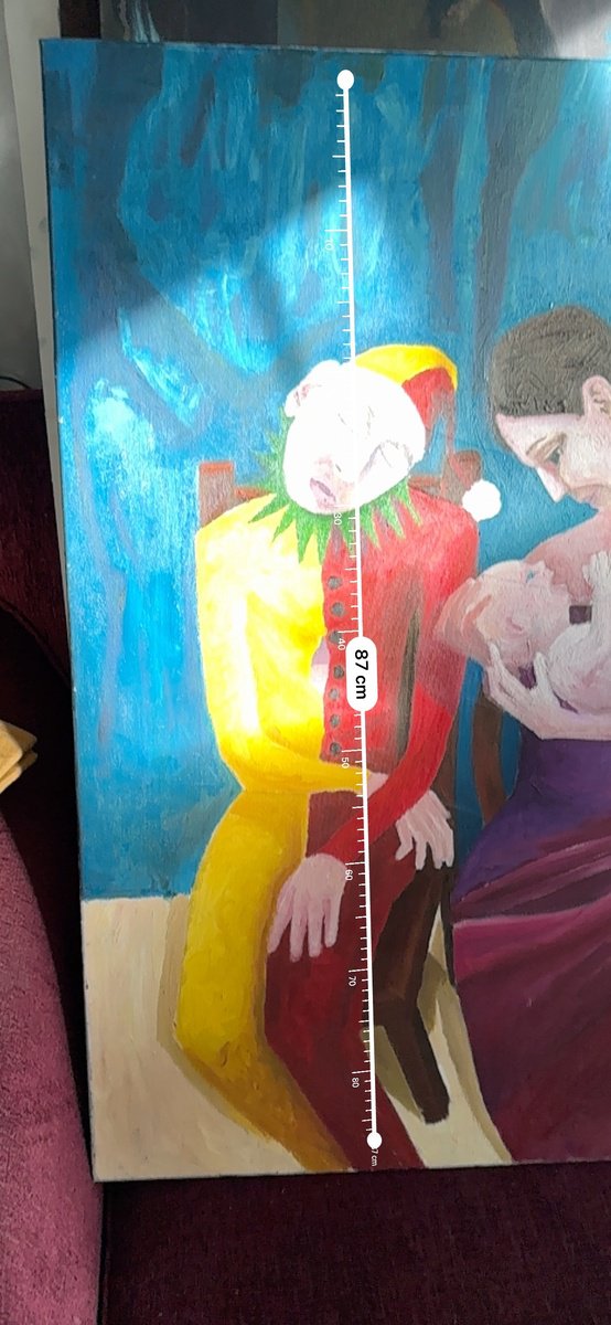 The Sleepy Clown - close-up-artwork