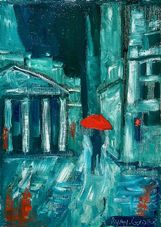 London In The Rain by Ryan Louder