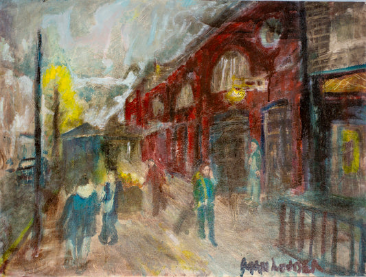 Russel Square Station by Ryan Louder