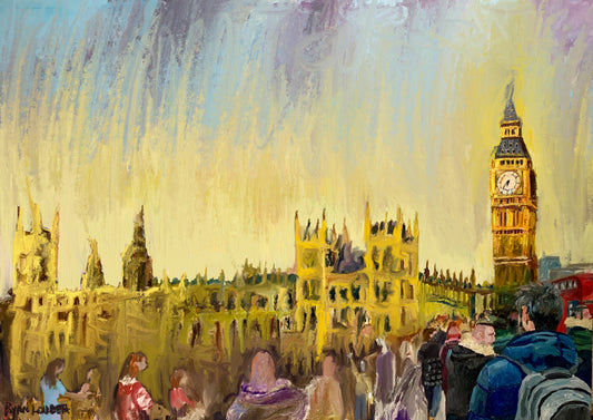 Westminster Winter Sun by Ryan Louder